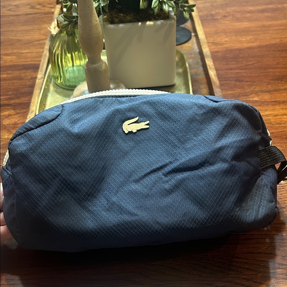 Lacoste Sport Roland Garros Paris Dark Blue Toiletry Bag